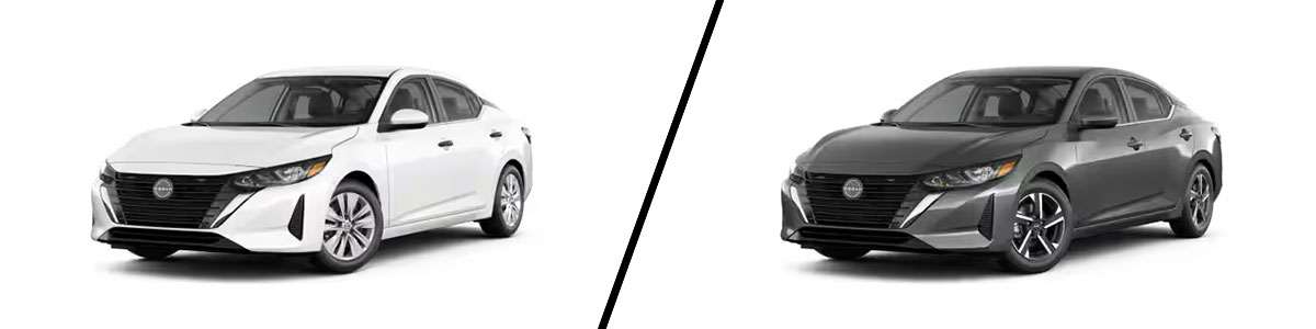 2025 Nissan Sentra S vs SV